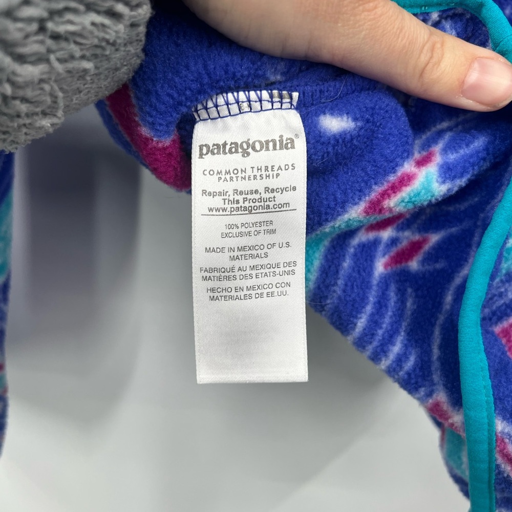 Patagonia Synchilla Fleece Pullover Owl Print - Picture 10 of 10